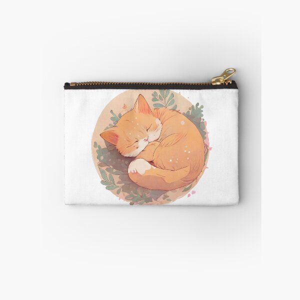 Item preview, Cute Sleeping Cat Symmetrical Design designed and sold by Asuka-Chan.