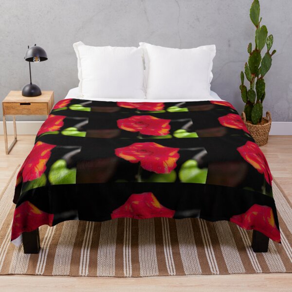Item preview, Blur red rose blossom with yellow parts designed and sold by kall3bu.