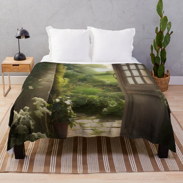 Item preview, Doorway to England | Shower Curtain | Phone Cases designed and sold by StickeryPickery.