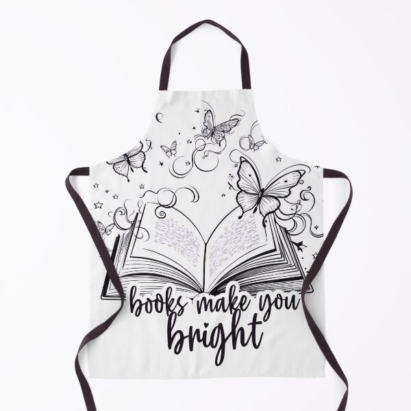Artikelvorschau, Books make you bright entworfen und verkauft von knuppify.