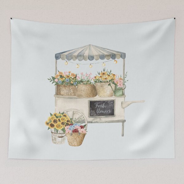 Item preview, Fresh Flower Stall designed and sold by Nature Hues.