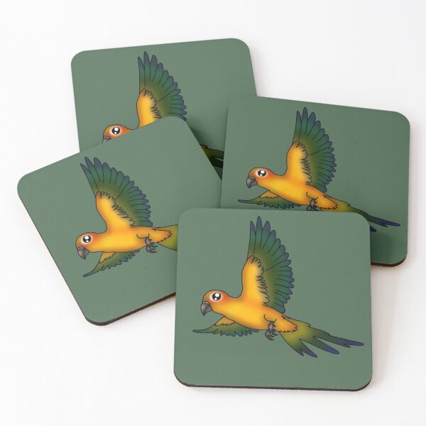 Item preview, flying sun conure  designed and sold by CreateWithRose.