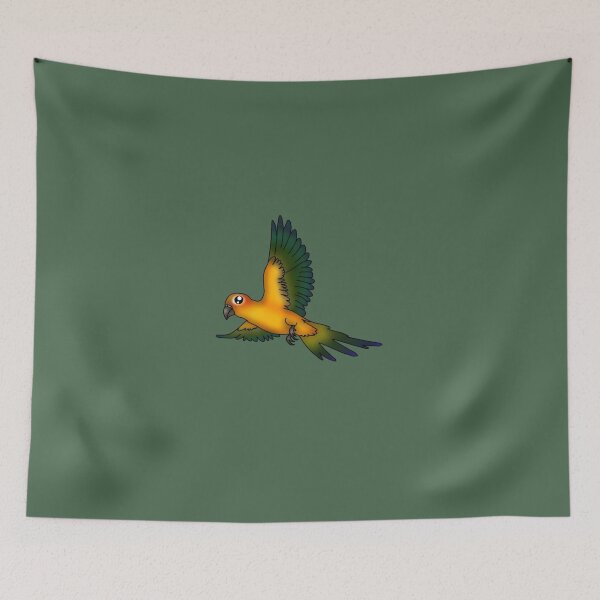 Item preview, flying sun conure  designed and sold by CreateWithRose.