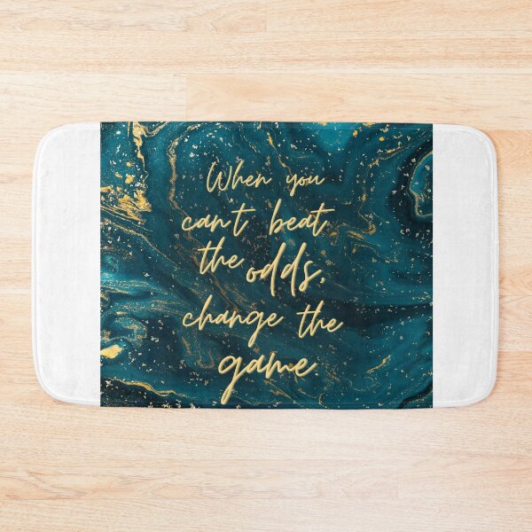Item preview, When you can't beat the odds, change the game. designed and sold by addict2reading.