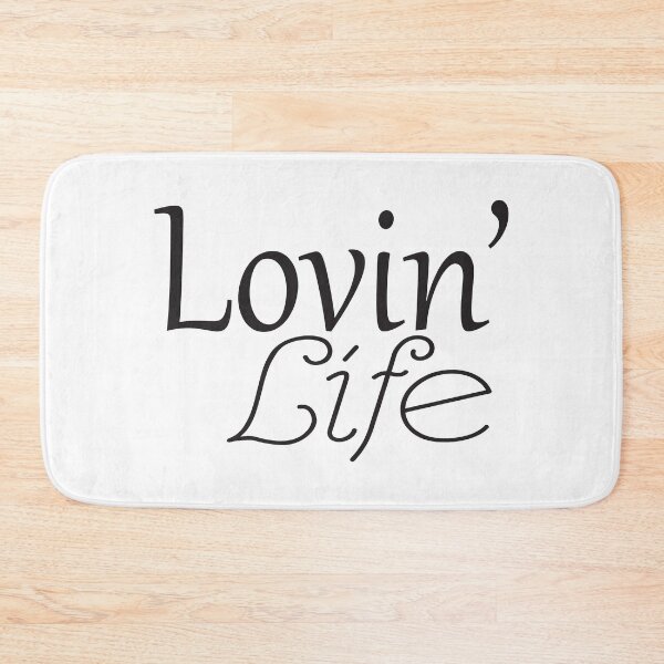 Item preview, Lovin' Life Text designed and sold by type-and-create.