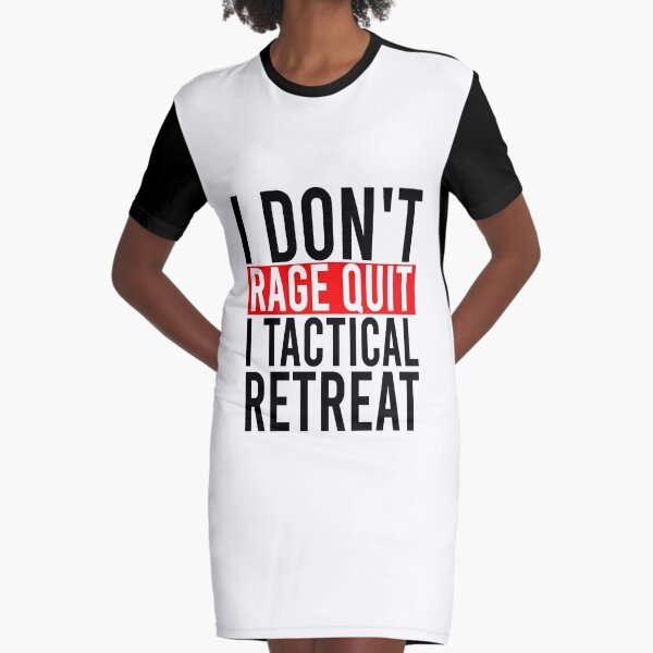 I don't rage quit I tactial retreat Greeting Card for Sale by Bigilyy