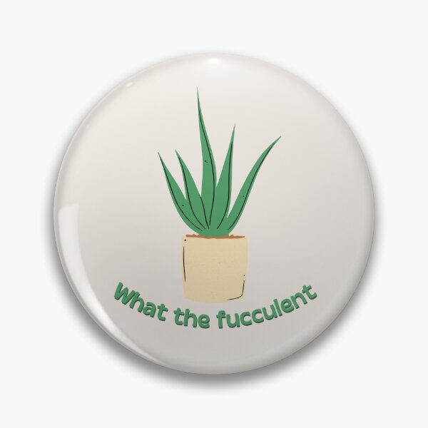 Item preview, What the fucculent _ Aloe plant lover _ funny plant mom joke designed and sold by Atlantico54.