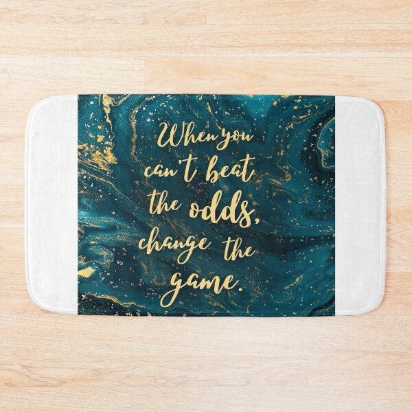 Item preview, When you can't beat the odds, change the game. designed and sold by addict2reading.