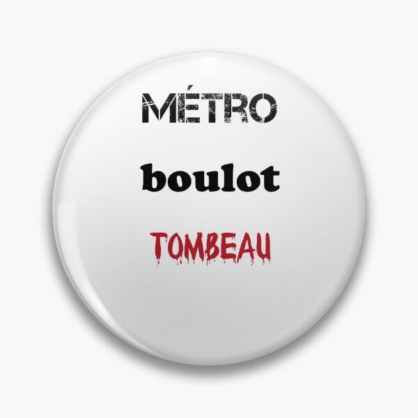 Aperçu de l'œuvre Retraites Métro boulot tombeau créée et vendue par Catcrea.