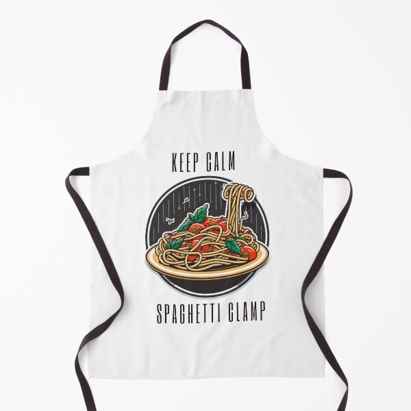 Item preview, keep calm and spaghetti clamp designed and sold by printiesart.