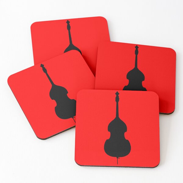 Item preview, Contrabass Double Bass Classic Jazz Music - black silhouette designed and sold by PeterADesign.