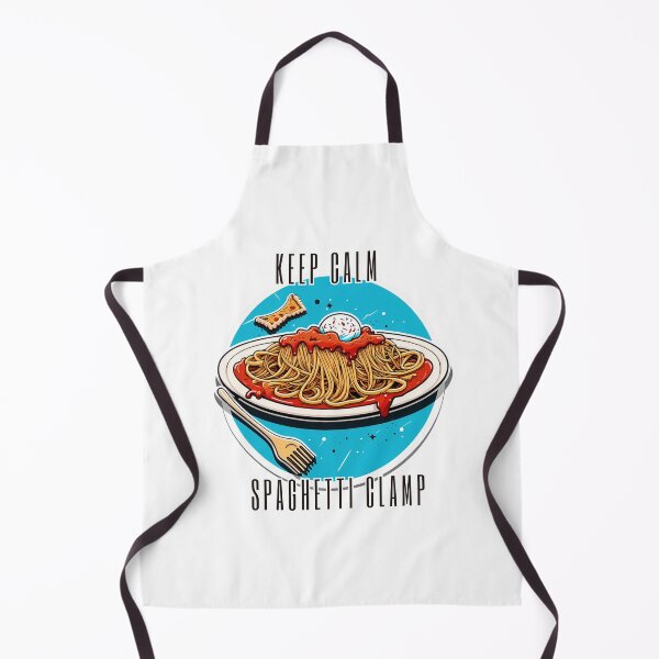 Item preview, keep calm and spaghetti clamp designed and sold by printiesart.