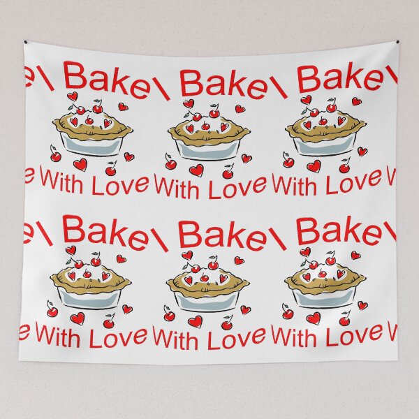 Item preview, I Bake with Love designed and sold by Markomark.
