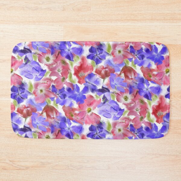 Item preview, Myrtle Vinca Minor Dogwood Watercolor Pattern  Design  designed and sold by Tina Veenstra.