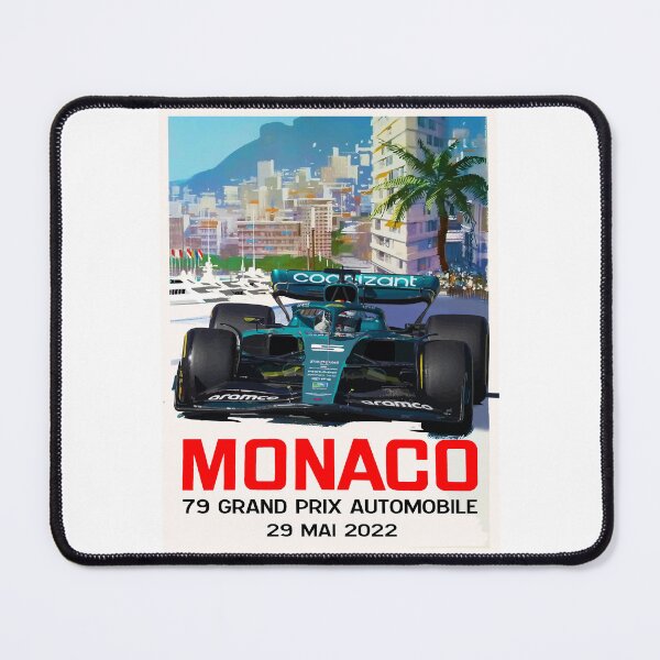 Item preview, Sebastian Vettel Monaco GP 2022 designed and sold by Speedbirddesign.