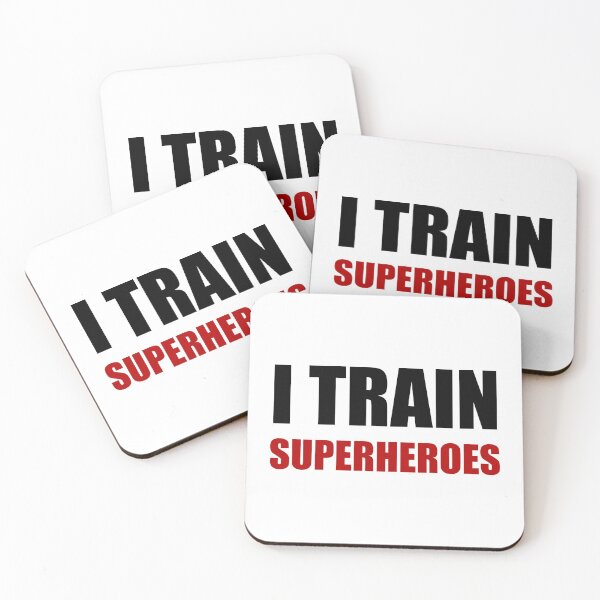 Item preview, I Train Superheroes designed and sold by TheBestStore.