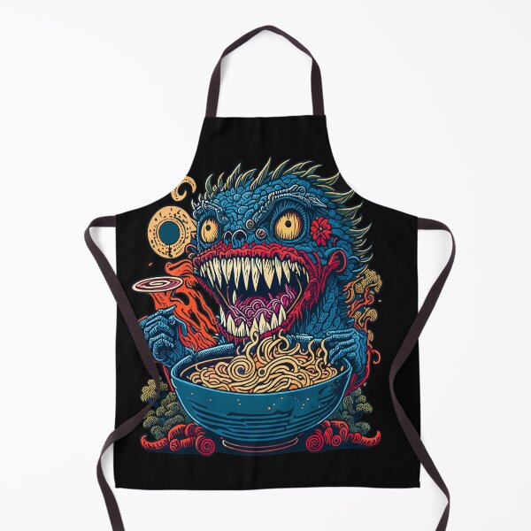Item preview, Monster's Ramen Bowl - monster designed and sold by RebeccaRe.