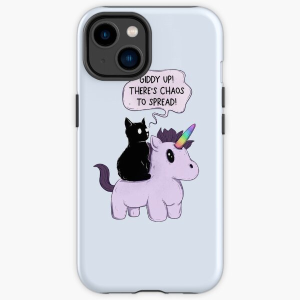 Giddy up! There is chaos to spread! iPhone Tough Case