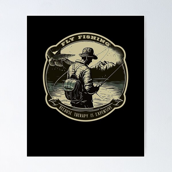 Fishing Retirement Gift for a Fisherman Retiring O-FISH-ally | Poster