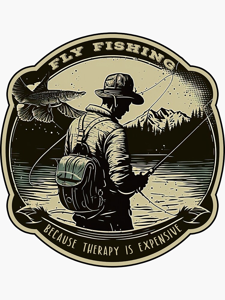 Fly Fishing Reels Stickers for Sale