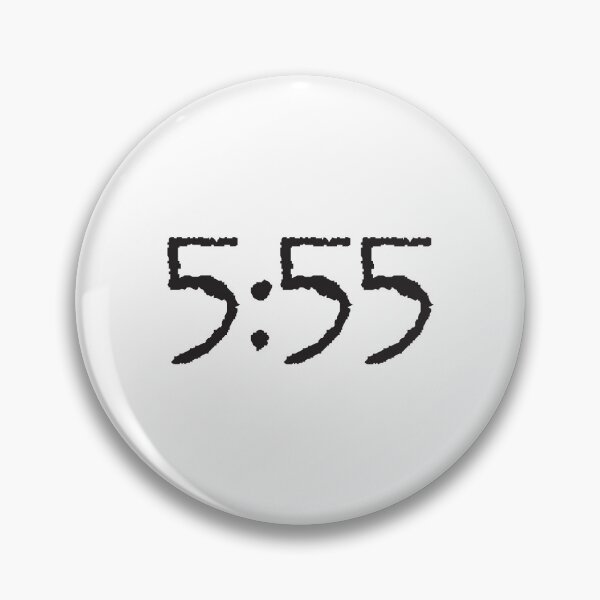 Item preview, 5:55 Angel Number 555 designed and sold by type-and-create.