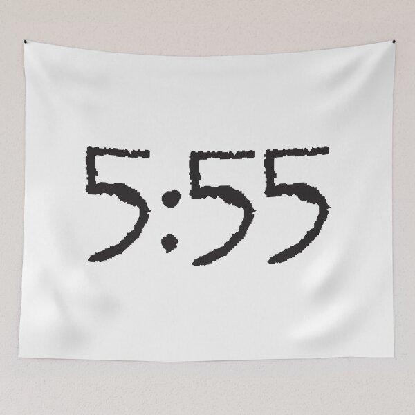 Item preview, 5:55 Angel Number 555 designed and sold by type-and-create.