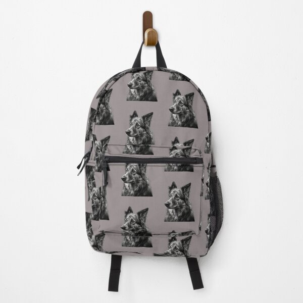 Item preview, Charcoal Style Mongrel Dog designed and sold by Peludos, Si gracias.