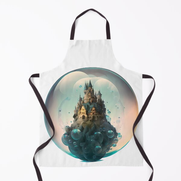 Item preview, Intricate Castle in a Bubble: Greenish Liquid Magic designed and sold by Broskan.