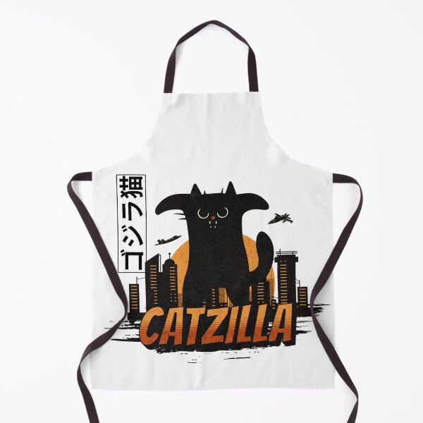 Item preview, Funny Vintage Cat | Catzilla King of Monster designed and sold by PlayfulPrint.