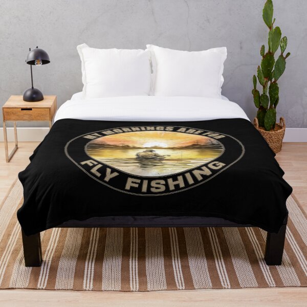 Item preview, My Mornings Are For Fly Fishing - A Fly Fishing Design designed and sold by Mindful-Designs.