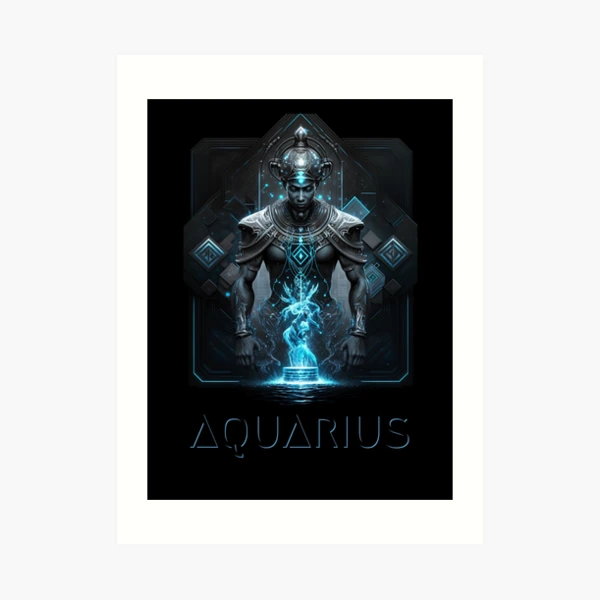 洋楽 STREET STARZ 001 / YAKKO for AQUARIUS Street Starz 002 Yakko For Aquarius Zodiac Art Print Wall