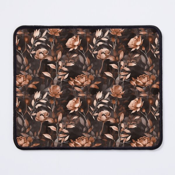 Item preview, Copper Roses on Dark Background designed and sold by paulloed.