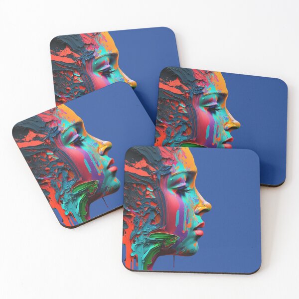 Item preview, Painted Girl Profile designed and sold by rbrett69.