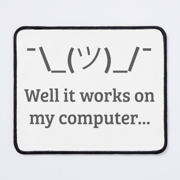 Item preview, Well it works on my computer (IT help desk) designed and sold by DundeeCakes.