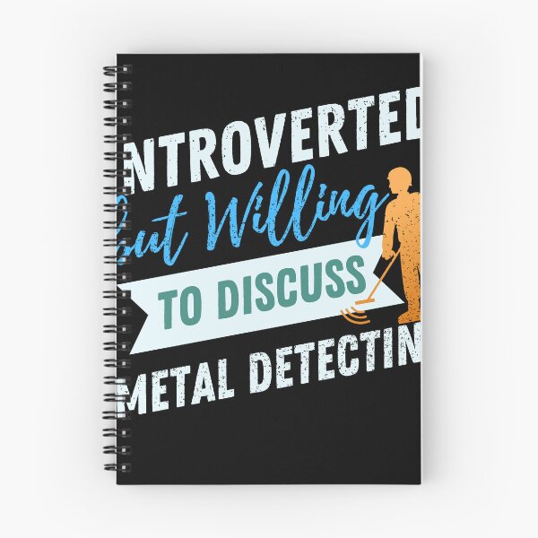 Item preview, Introverted but willing to discuss Metal detecting designed and sold by cutefashion.