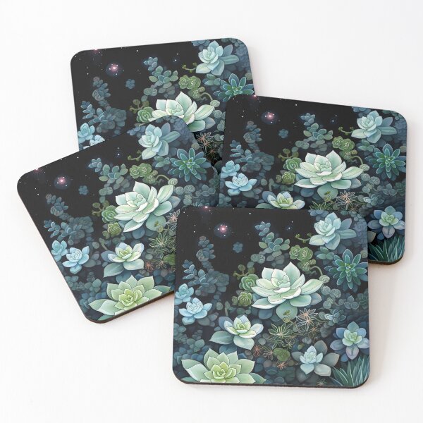Item preview, Otherworldly Flora: Exploring the Galaxy with Space Succulents - Made with Midjouney AI Assistance designed and sold by fizzribbit.