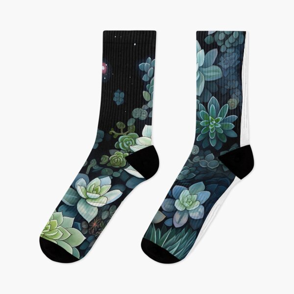 Item preview, Otherworldly Flora: Exploring the Galaxy with Space Succulents - Made with Midjouney AI Assistance designed and sold by fizzribbit.