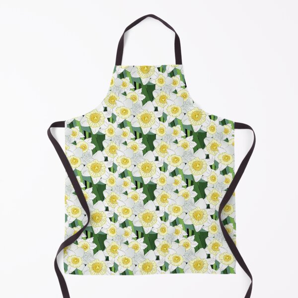 Item preview, Daffodils Sketch Repeat 5748 designed and sold by Art in My Loft.