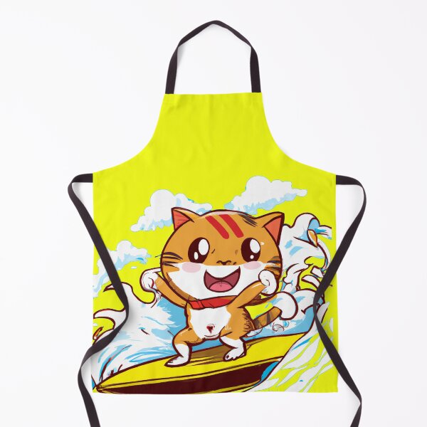 Item preview, surfing cat designed and sold by MGphotoart.