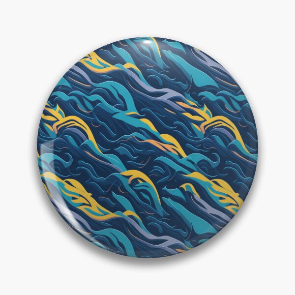 Artikelvorschau, One with the Ocean Waves A Serene and Tranquil Design entworfen und verkauft von Cherrywood-Lane.