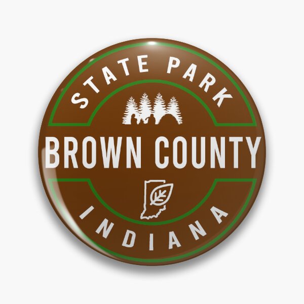 Item preview, Brown County State Park Indiana Logo designed and sold by VanyaKar.