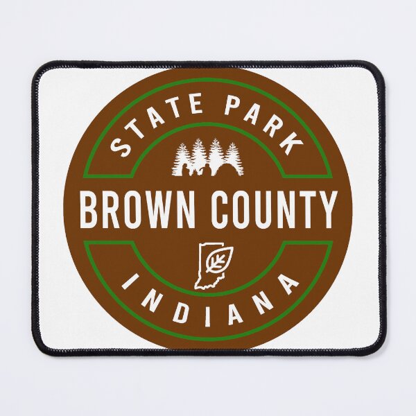 Item preview, Brown County State Park Indiana Logo designed and sold by VanyaKar.