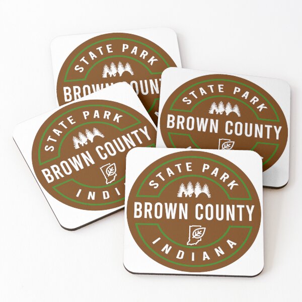 Item preview, Brown County State Park Indiana Logo designed and sold by VanyaKar.