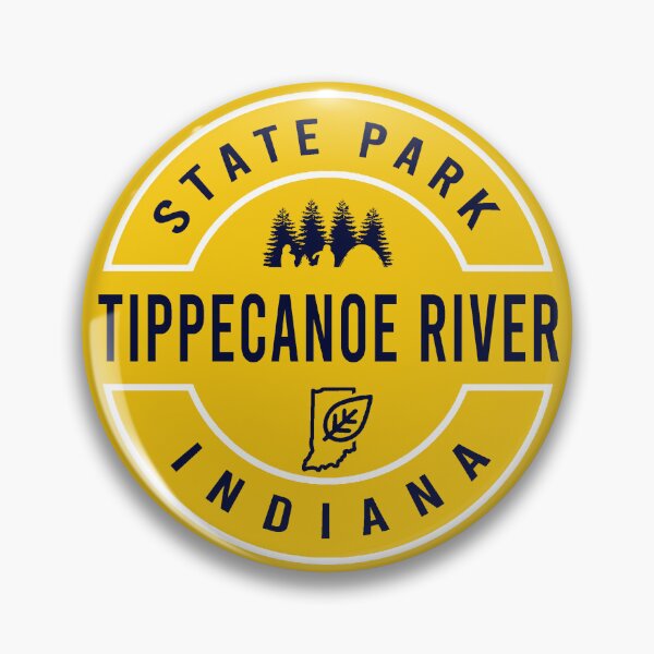 Item preview, Tippecanoe River State Park Indiana Logo designed and sold by VanyaKar.