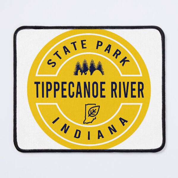 Item preview, Tippecanoe River State Park Indiana Logo designed and sold by VanyaKar.