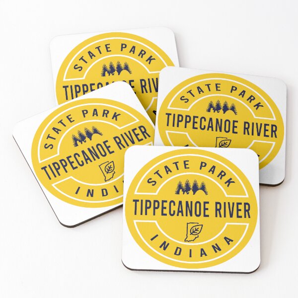 Item preview, Tippecanoe River State Park Indiana Logo designed and sold by VanyaKar.