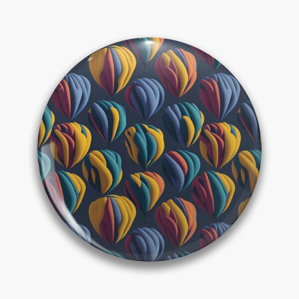 Artikelvorschau, Rainbow Skies A Bright and Cheerful Hot Air Balloon Design entworfen und verkauft von Cherrywood-Lane.