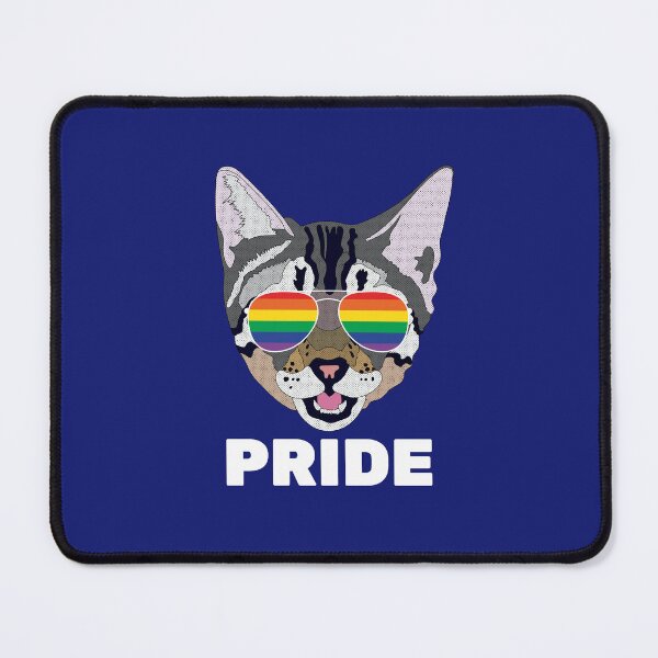 Item preview, PRIDE - Funny Cat Kitten LGBT Quote Rainbow Gay designed and sold by Lightfield.