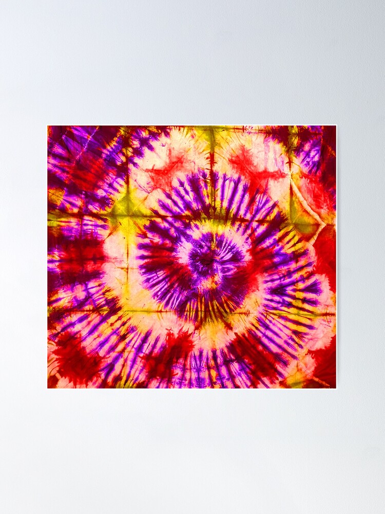 Tie Dye Greeting Card for Sale by OBJClothing57