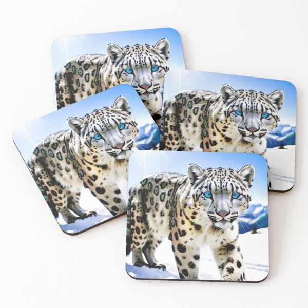 Item preview, The Endangered Snow Leopard Protecting a Precious Cat designed and sold by Michael Voyler.